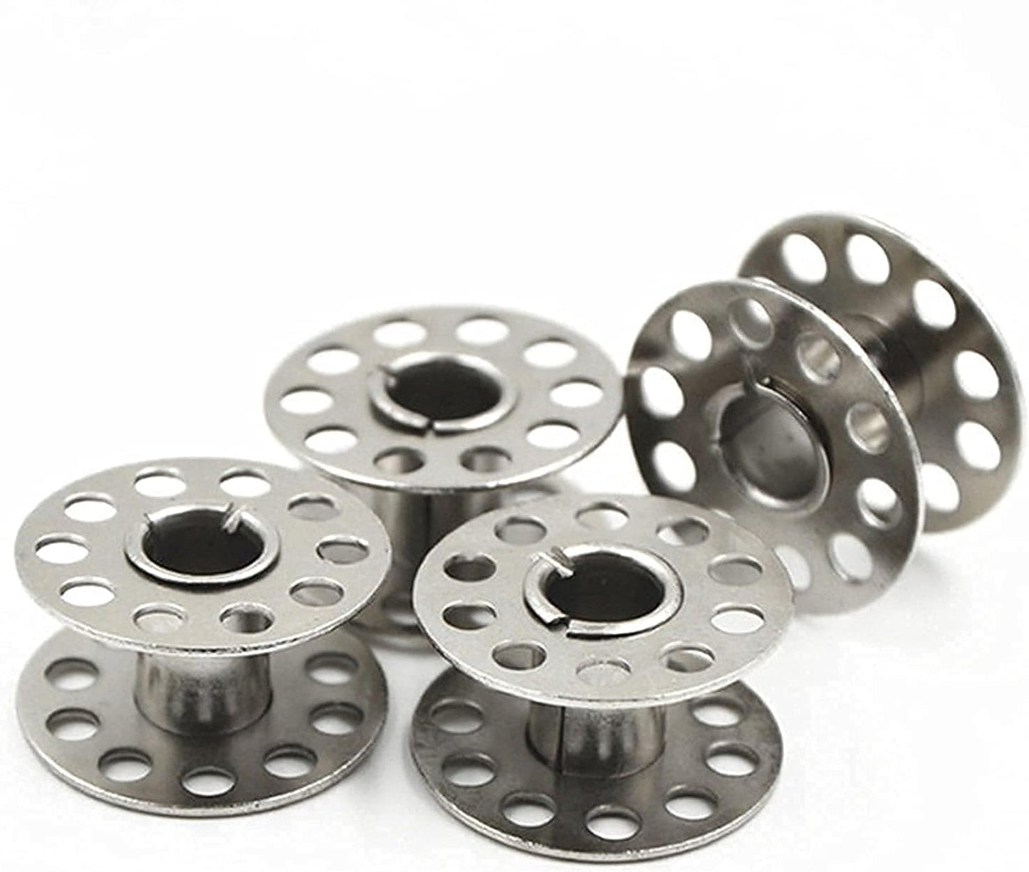 10x Universal Metal Sewing Machine Bobbins CB-Hook